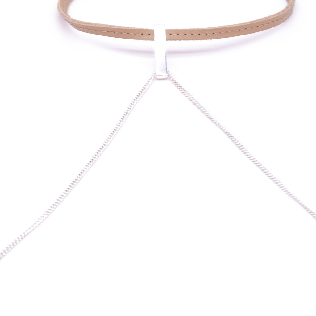 EVA | TAN | DROP NECKLACE