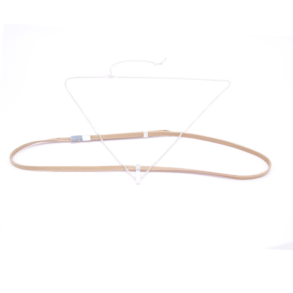 VELMA | TAN | NECKLACE - BODY CHAIN