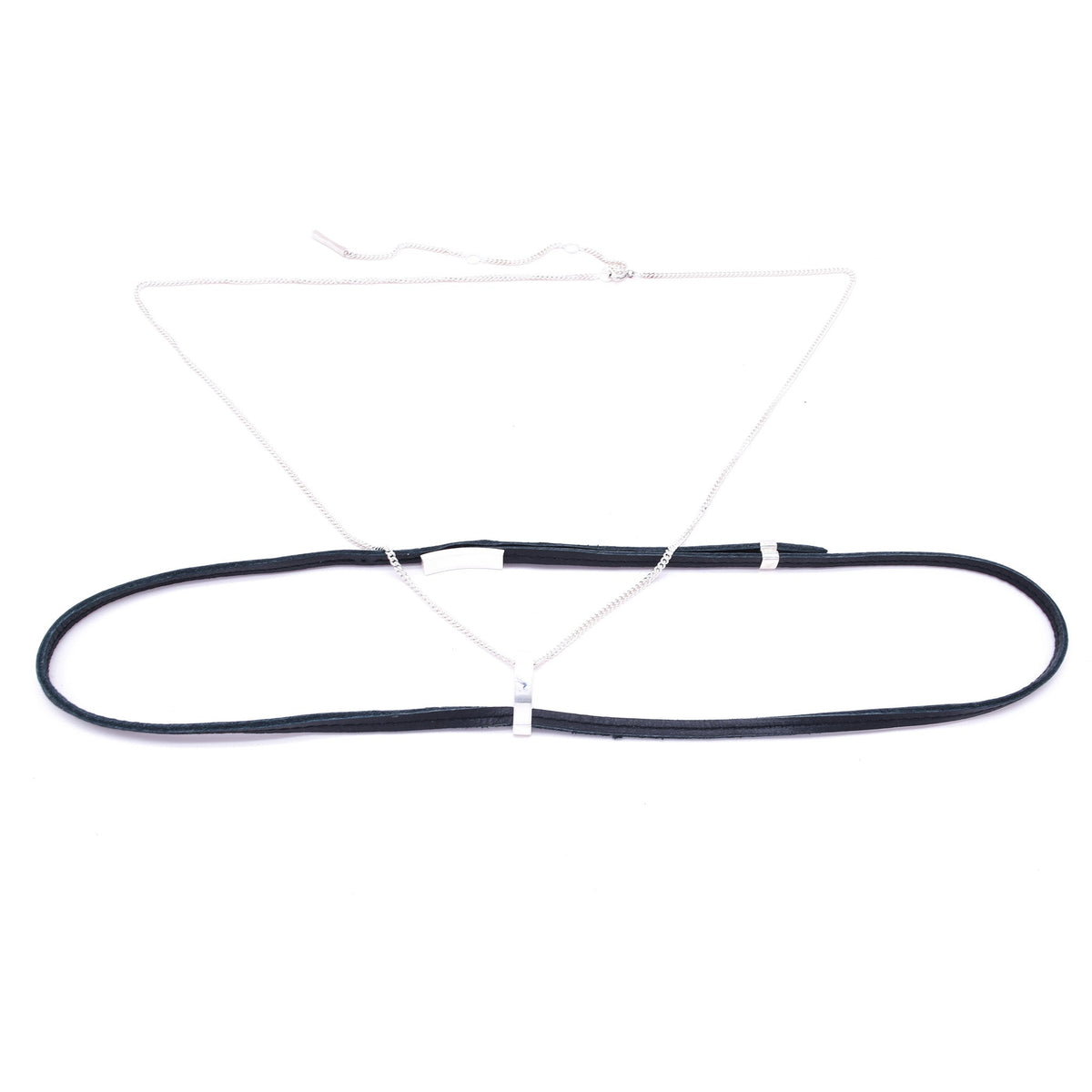 VELMA | BLACK | NECKLACE - BODY CHAIN