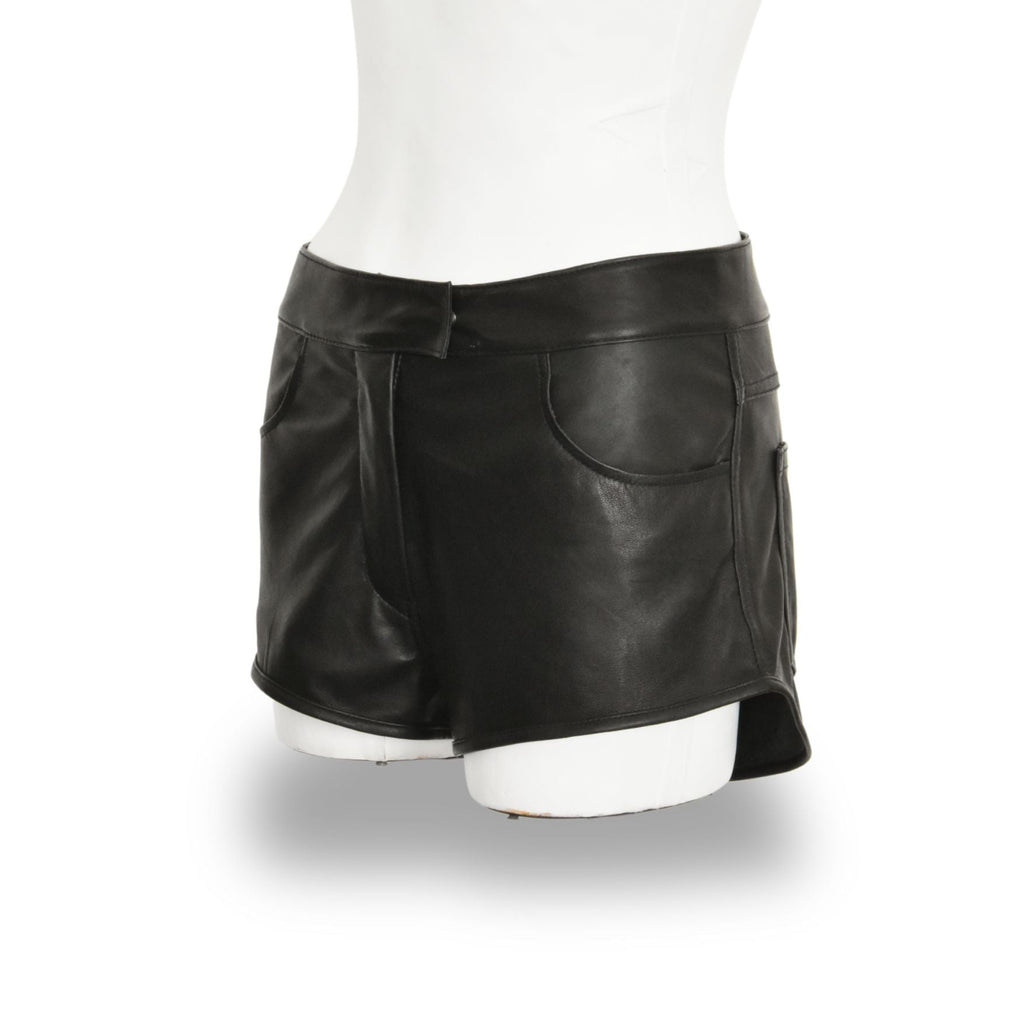 LUNA | BLACK | HIGH WAIST SHORTS