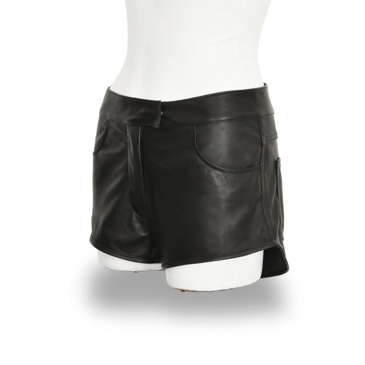 LUNA | BLACK | HIGH WAIST SHORTS