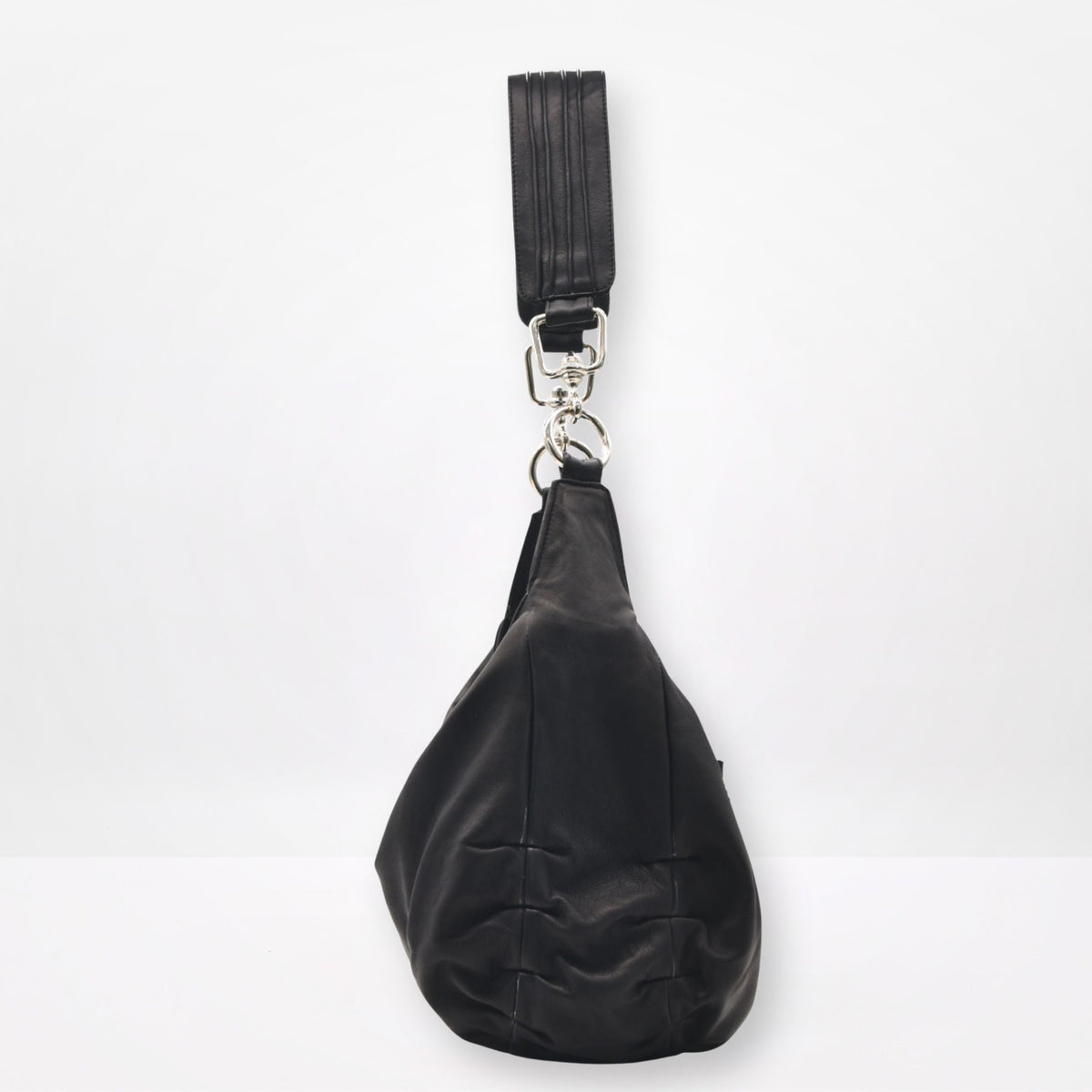 ZELDA | BLACK | HALF MOON BAG