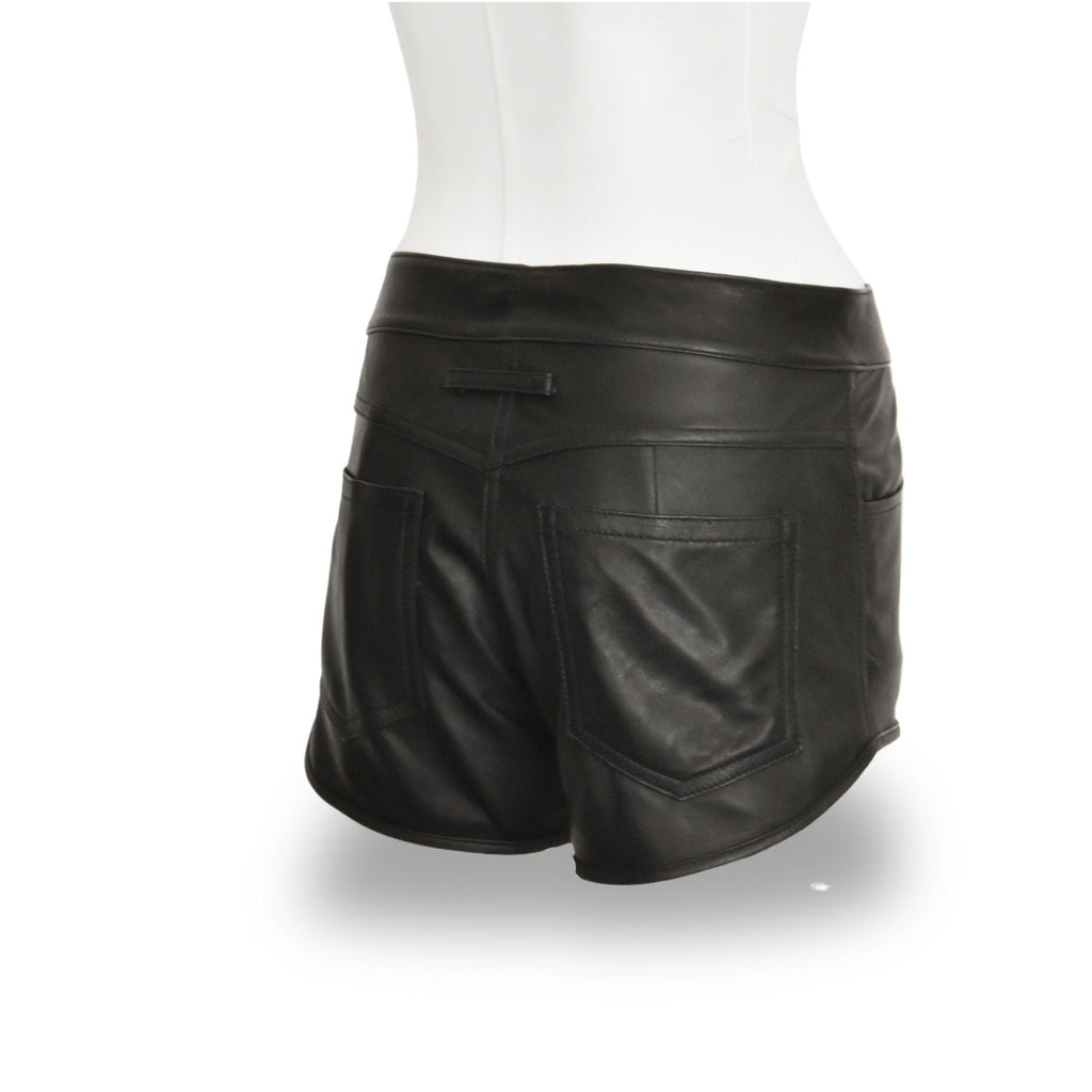 LUNA | BLACK | HIGH WAIST SHORTS
