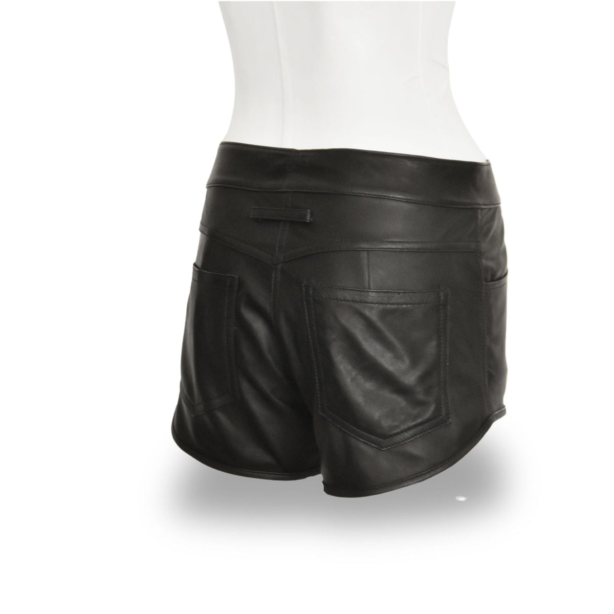 LUNA | BLACK | HIGH WAIST SHORTS