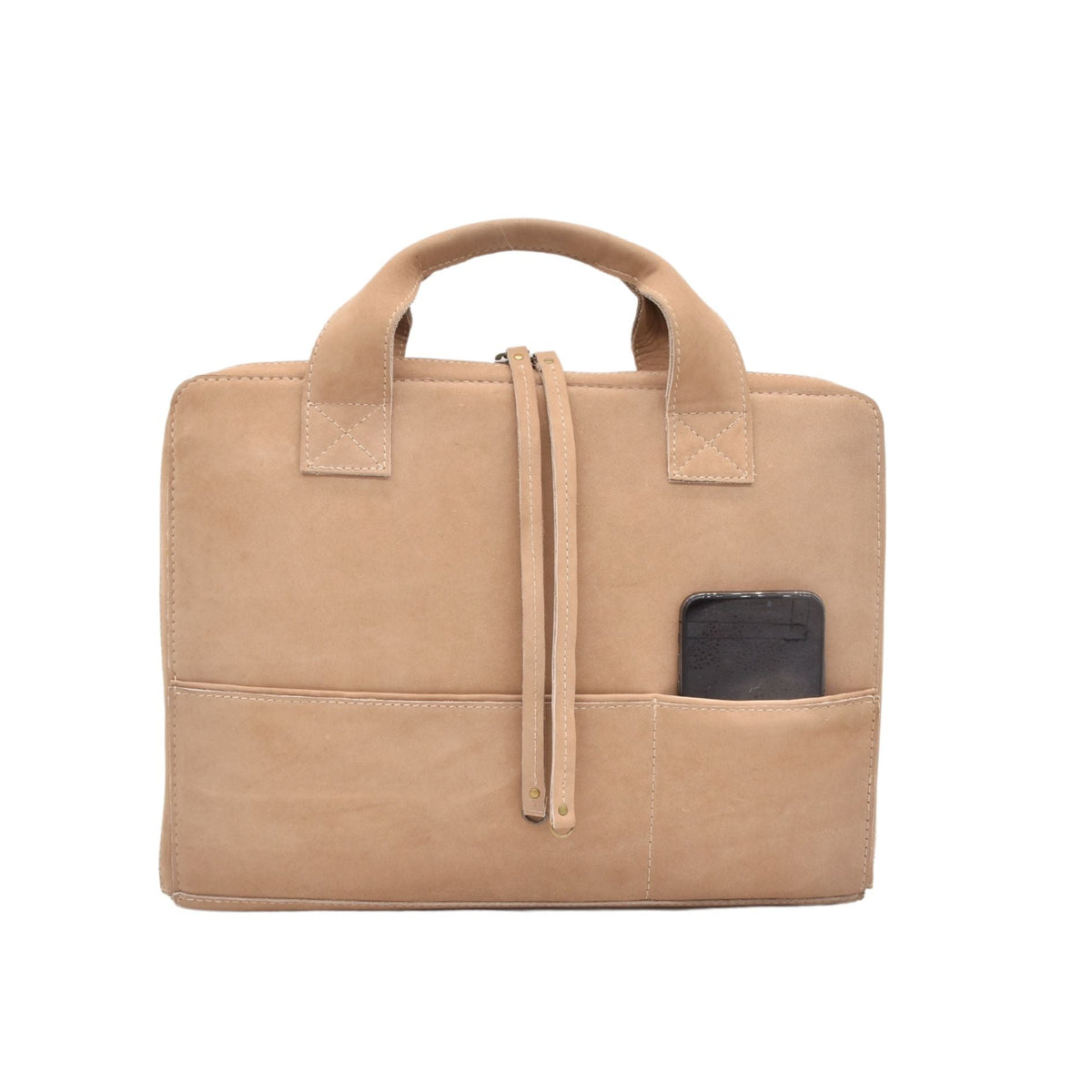 COMPUTER SLEEVE BAG  | SAGA | TAN