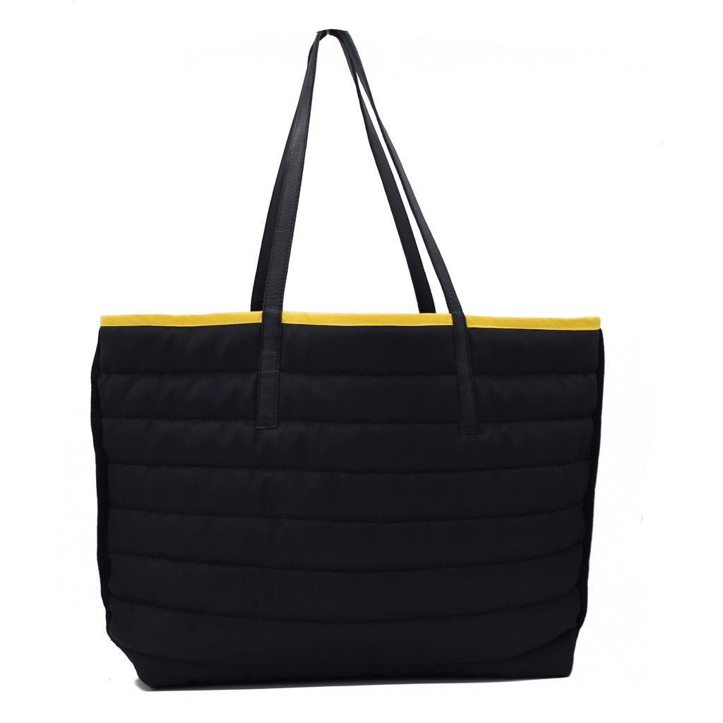 TINNY | BLACK & GRAY | SHOPPER  BAG