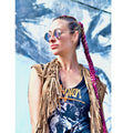 EMPRESS LEXA | TAN | LEATHER LONG VEST