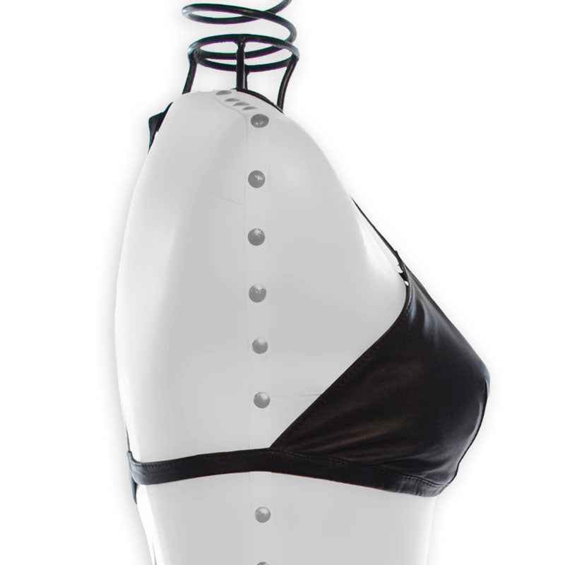 Leather Bra-Roxy - Patricia Bos