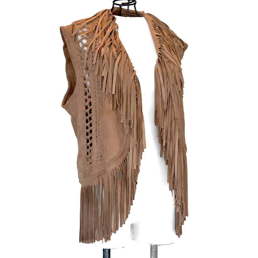 Princess Mafia | Suede boho vest - Patricia Bos
